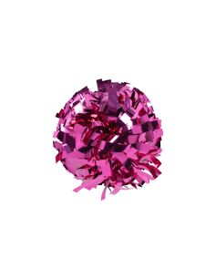 Pompon Metallic FUCHSIA PINK fuksjowy 35 cm (6")