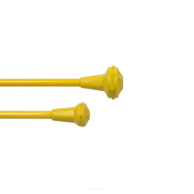 Pałka mażoretkowa FULL COLOR Crazy Yellow KAMALEON 11mm 50 cm (20