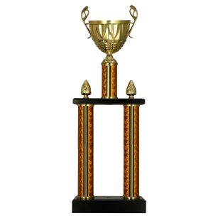 Puchar metalowy złoty 46cm 2087C