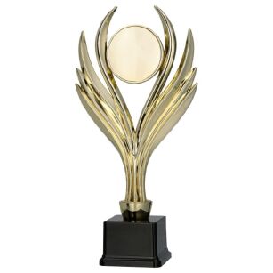 Puchar plastikowy złoty 25cm 9310G