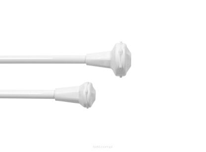 Pałka mażoretkowa FULL COLOR Fashion White KAMALEON 11mm 76 cm (30")