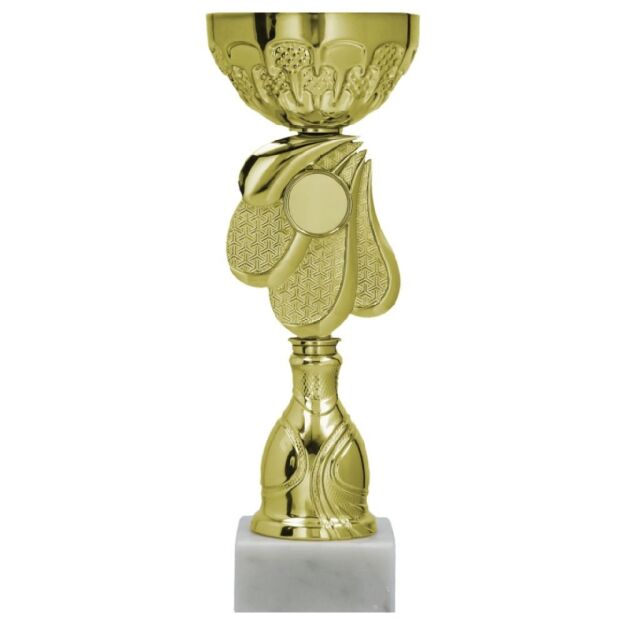 Puchar metalowy złoty 22cm 9313G