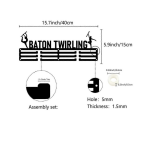 Tablica na medale Baton Twirling - 2