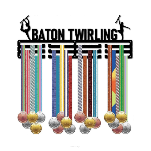 Tablica na medale Baton Twirling