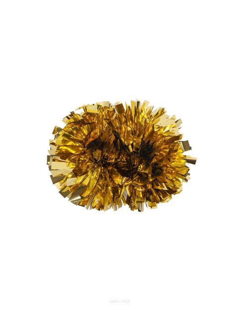 Pompon Metallic GOLD złoty 25 cm (4