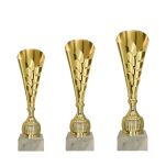 Puchar plastikowy złoty 38,5cm 7260GC - 2