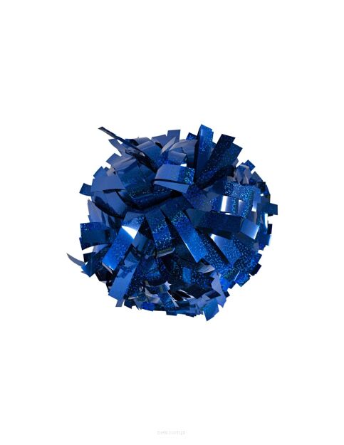 Pompon Holographic ROYAL BLUE niebieski 35 cm (6