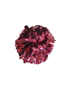 Pompon Metallic BURGUNDY bordowy 35 cm (6")
