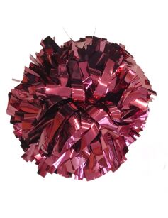 Pompon Metallic BURGUNDY bordowy 35 cm (6")
