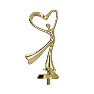 Figurka plastikowa złota Taniec 19cm F198/G