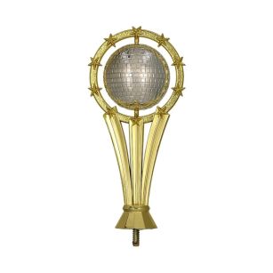 Figurka plastikowa złota Kula 19,5cm F266/G/S