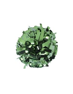 Pompon Metallic GREEN zielony 35 cm (6")