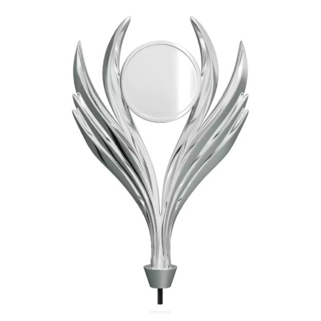 Figurka plastikowa srebrna Skrzydła 23cm B700S